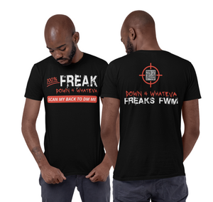 100% Freak QR Code T-Shirt