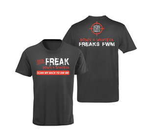 100% Freak QR Code T-Shirt