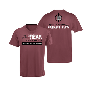 100% Freak QR Code T-Shirt