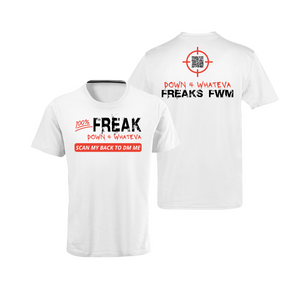 100% Freak QR Code T-Shirt